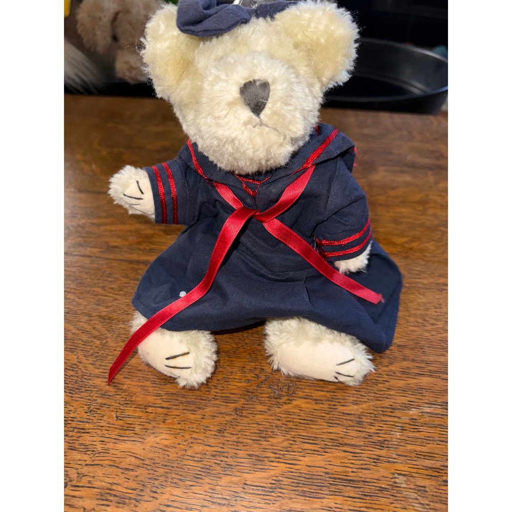 Boyds Bears Buffington J.B. Bean Investment Collectables Sailor Dress Plush 8"